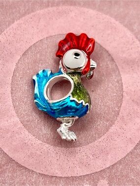 Pandora Disney Moana Hei Hei Rooster Silver Charm